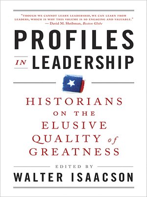 cover image of Profiles in Leadership
